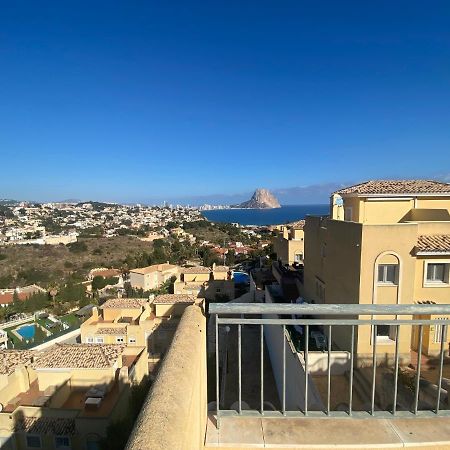 Chalet Adosado Con Vistas Al Mar Calpe Esterno foto