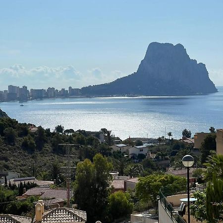 Chalet Adosado Con Vistas Al Mar Calpe Esterno foto