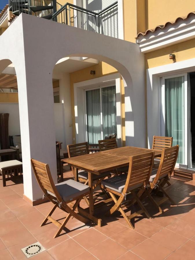Chalet Adosado Con Vistas Al Mar Calpe Esterno foto