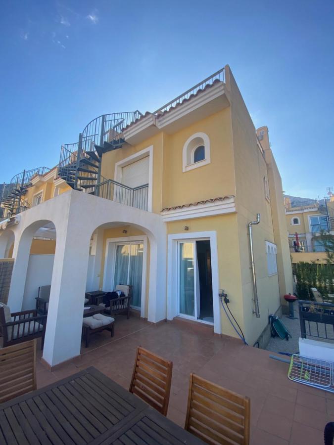Chalet Adosado Con Vistas Al Mar Calpe Esterno foto