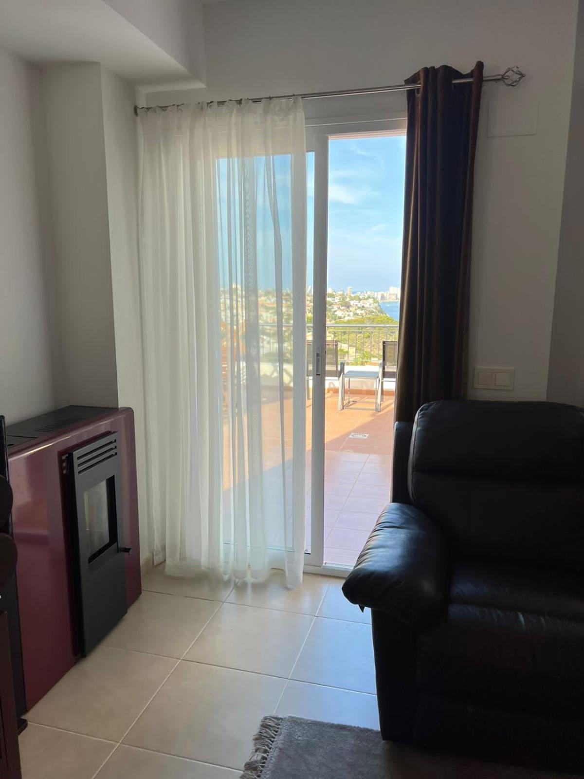 Chalet Adosado Con Vistas Al Mar Calpe Esterno foto